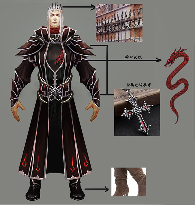 男法师正面